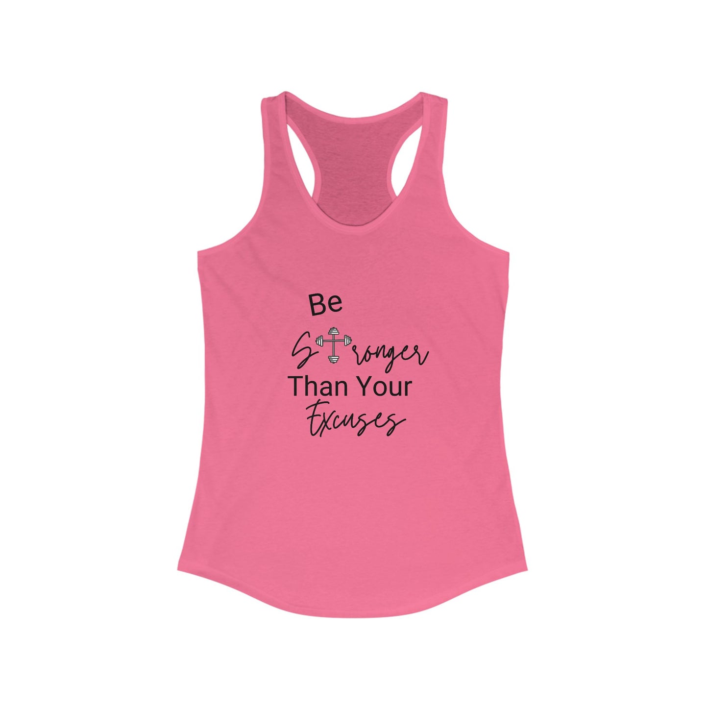 Be stronger than your excuses - Workout Tank Top