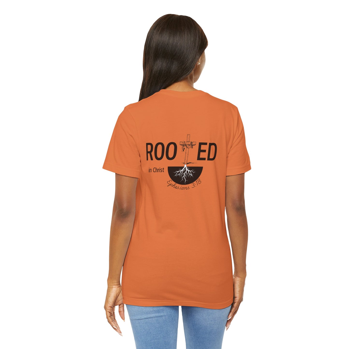 Rooted in Christ Christian - Unisex Jersey Shirt