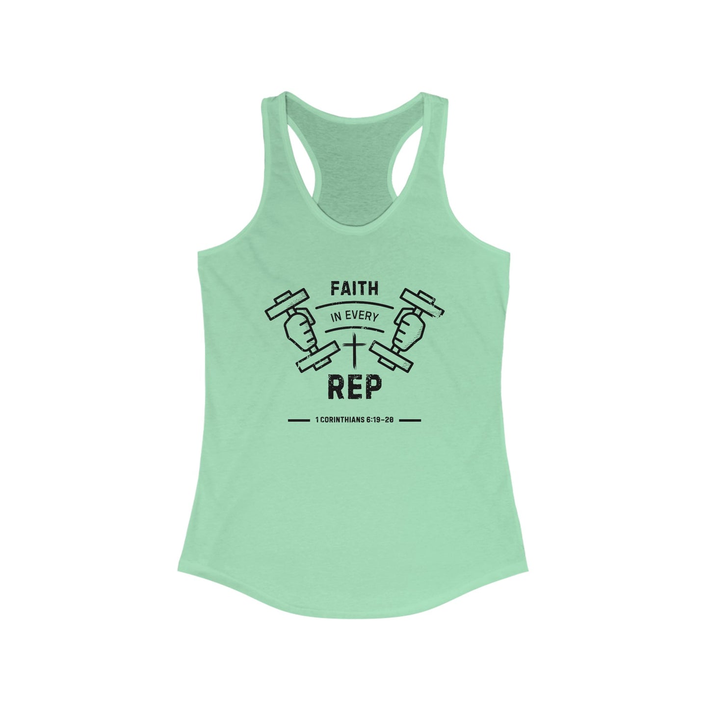 Faith in Every Rep - Racerback Tank Top