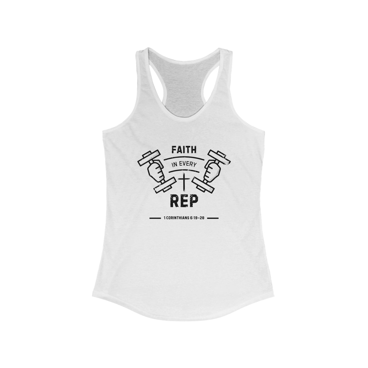 Faith in Every Rep - Racerback Tank Top