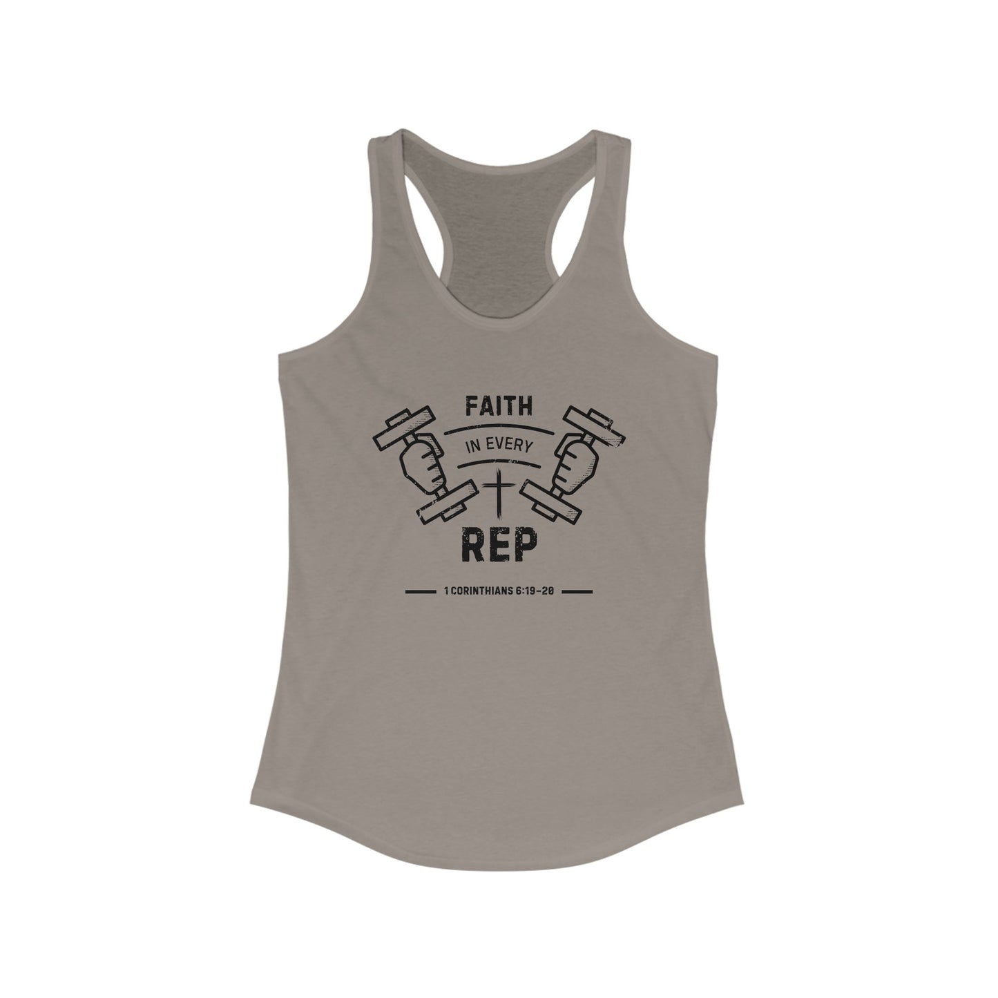 Faith in Every Rep - Racerback Tank Top