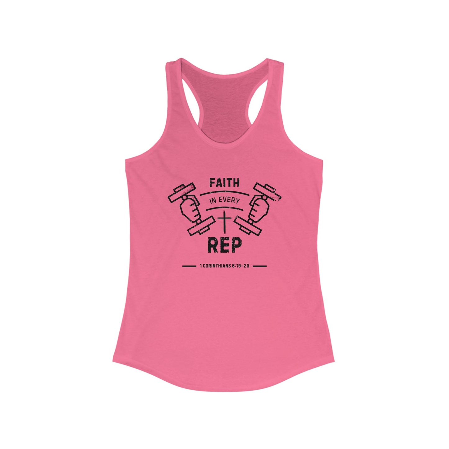 Faith in Every Rep - Racerback Tank Top