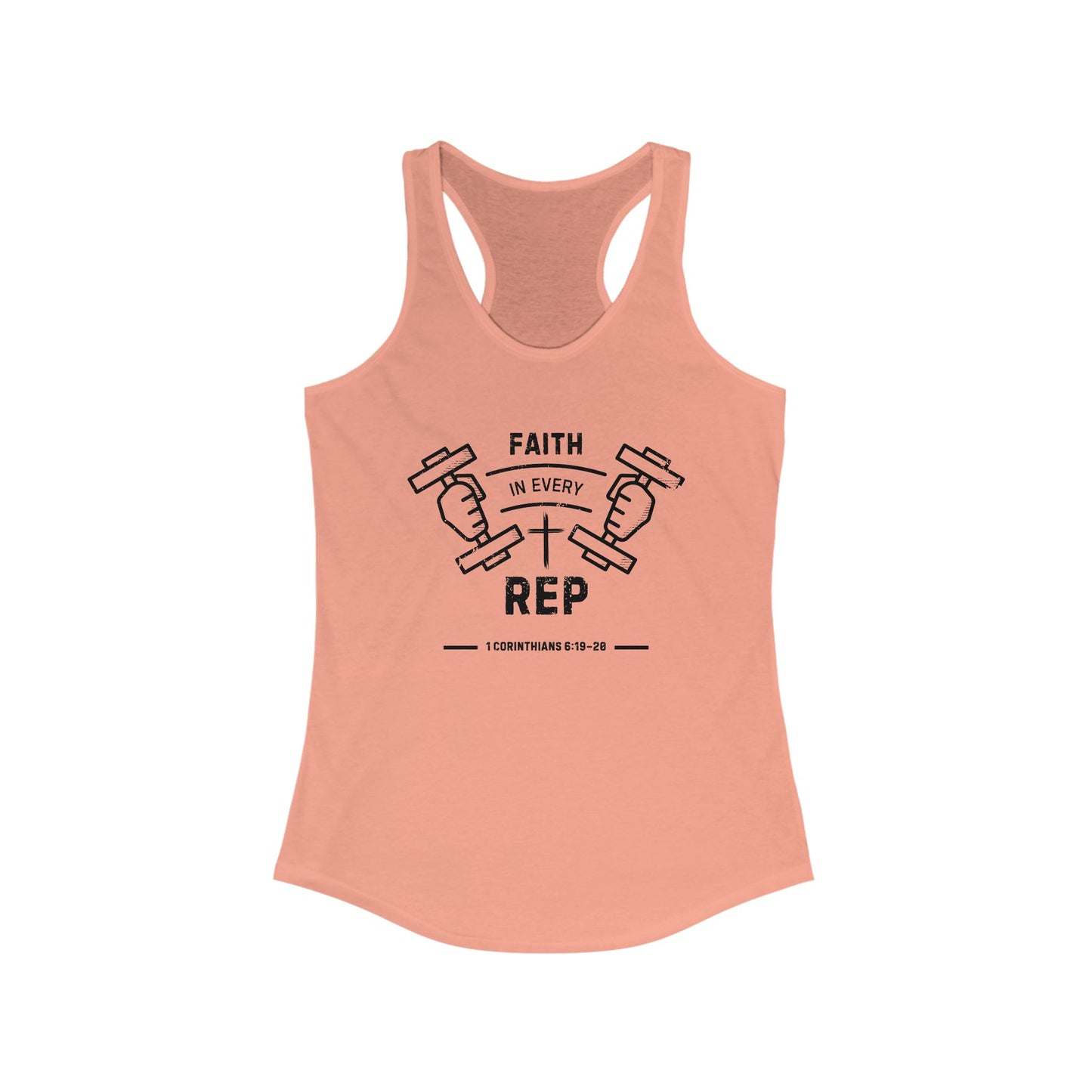 Faith in Every Rep - Racerback Tank Top