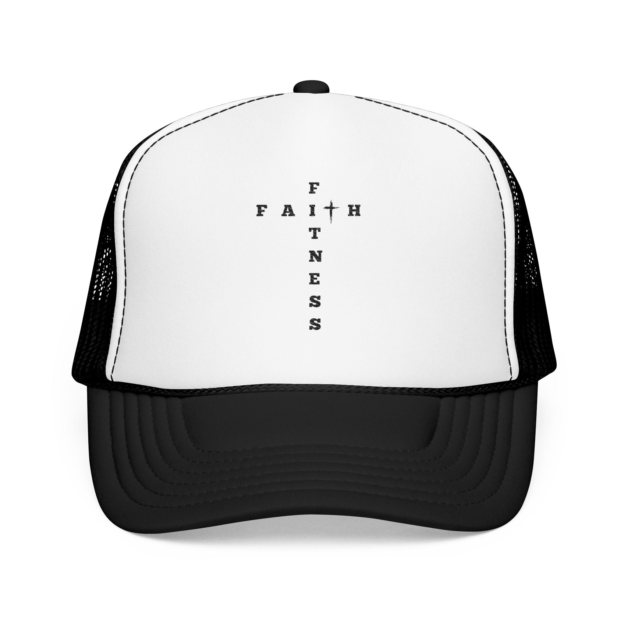 Faith & Fitness Foam Trucker Hat