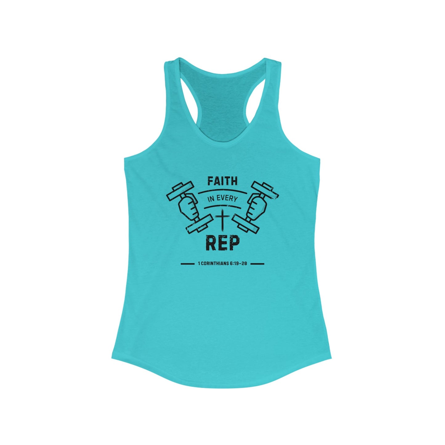 Faith in Every Rep - Racerback Tank Top