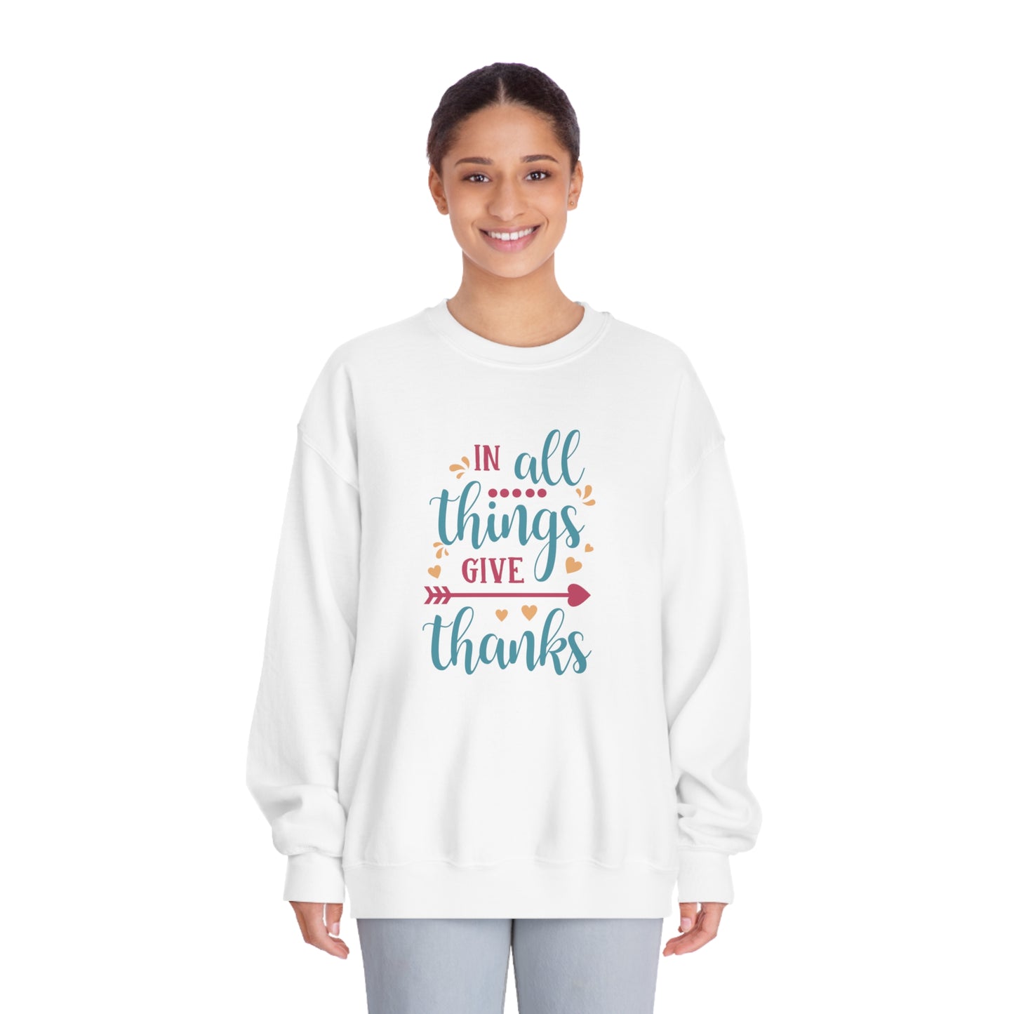 Give thanks Crewneck Sweatshirt