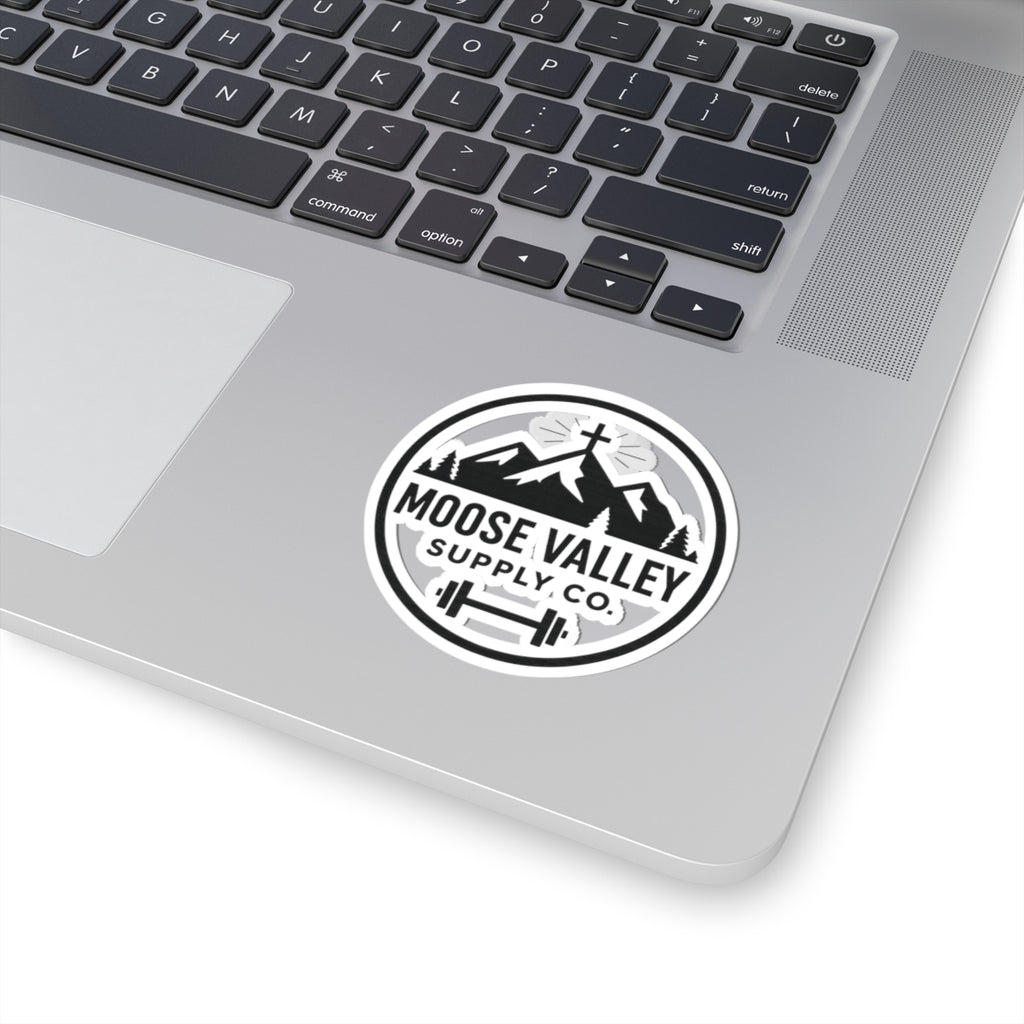 Moose Valley Supply Co. Round Logo Sticker