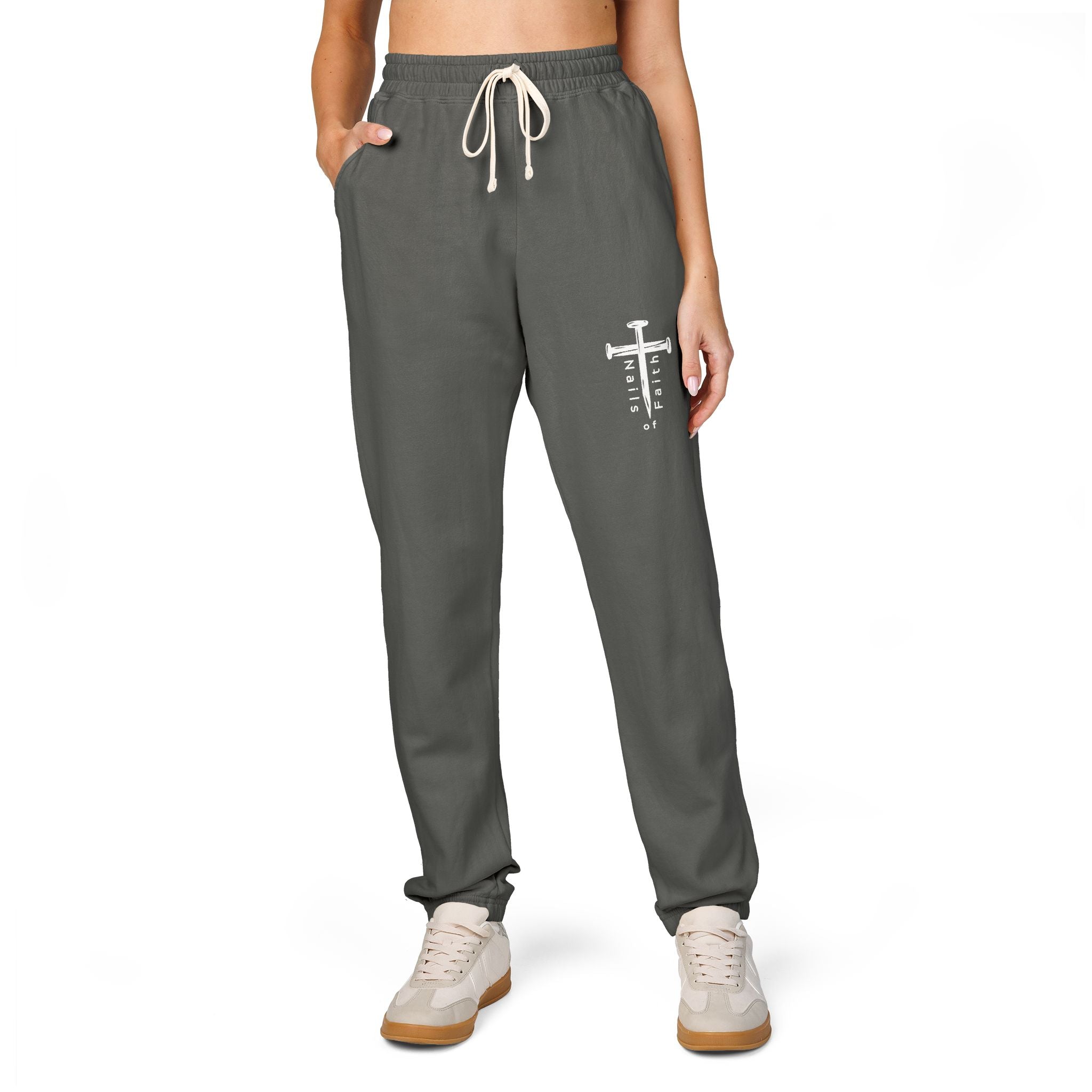 Nails of Faith Logo Sweatpants