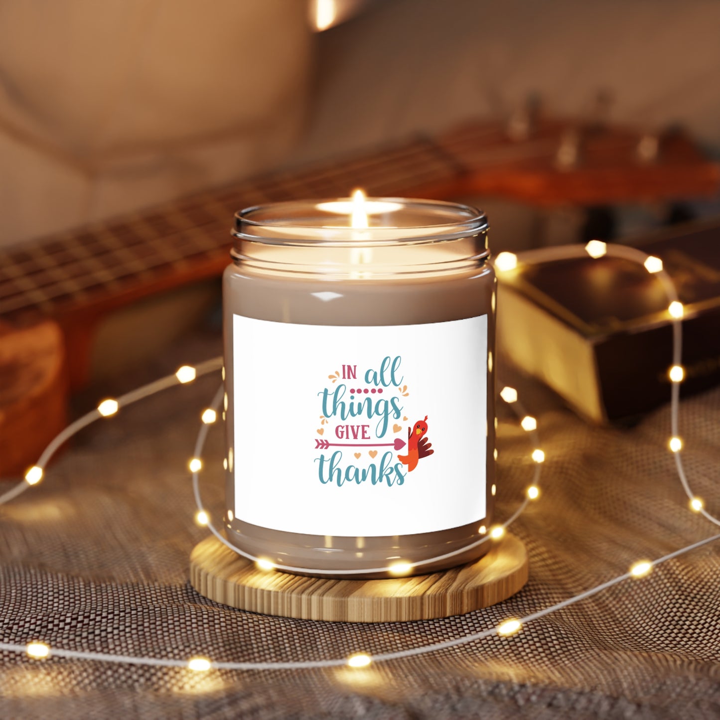 In All Things Give Thanks - Scented Candle, 9oz