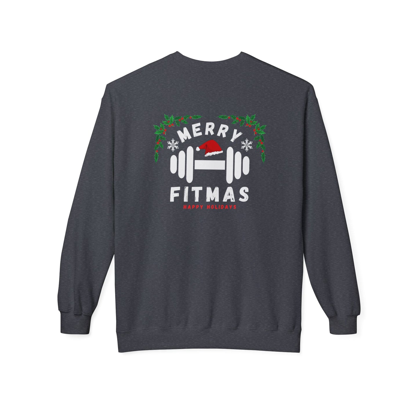 Merry Fitmas Cozy Sweatshirt