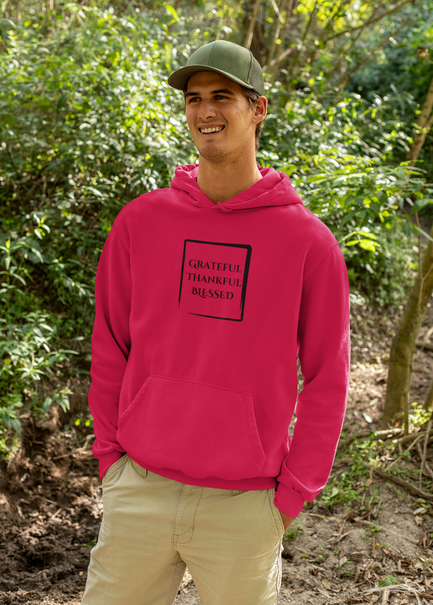 Grateful Thankful Blessed - Hoodie