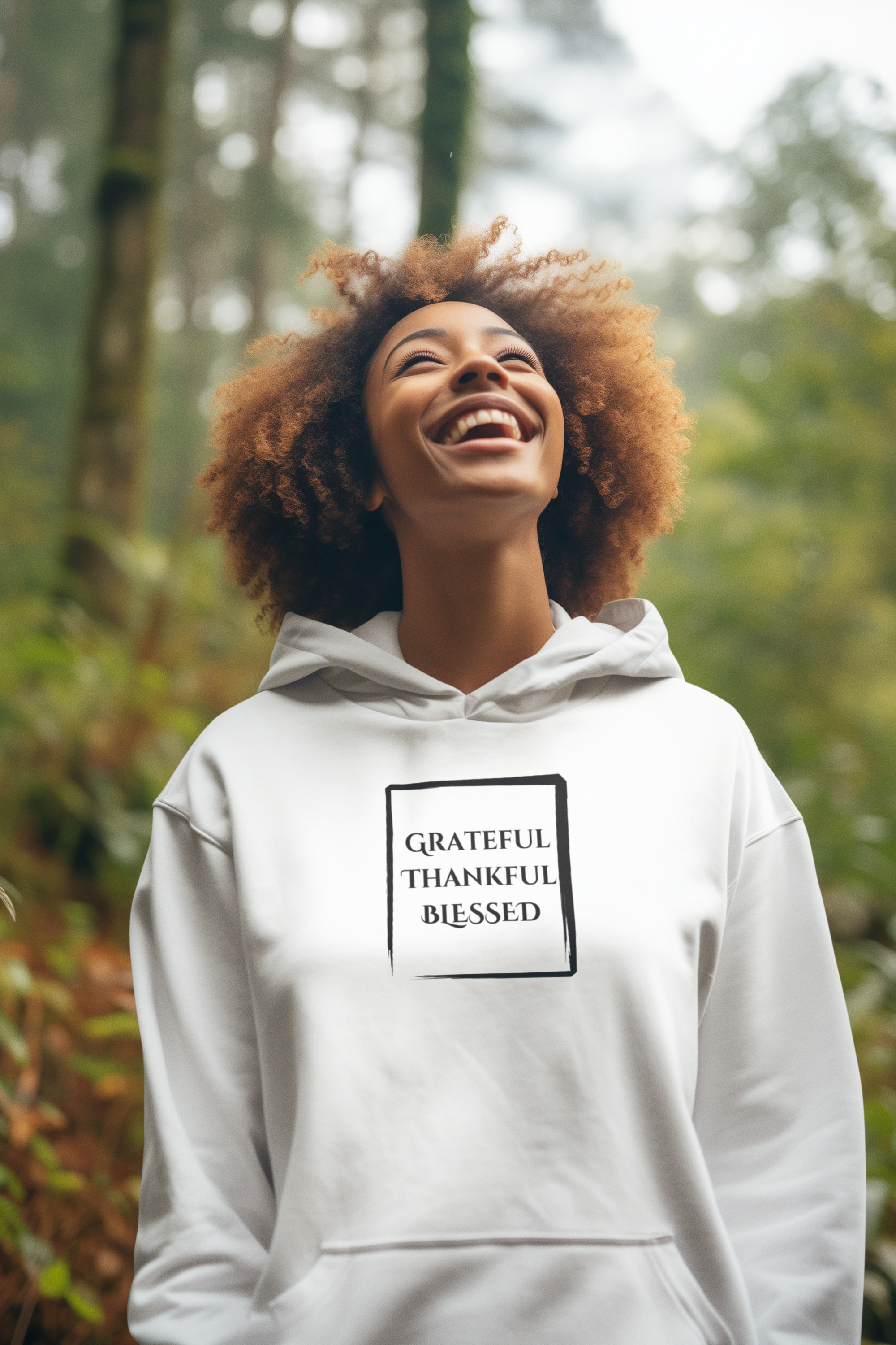 Grateful Thankful Blessed - Hoodie