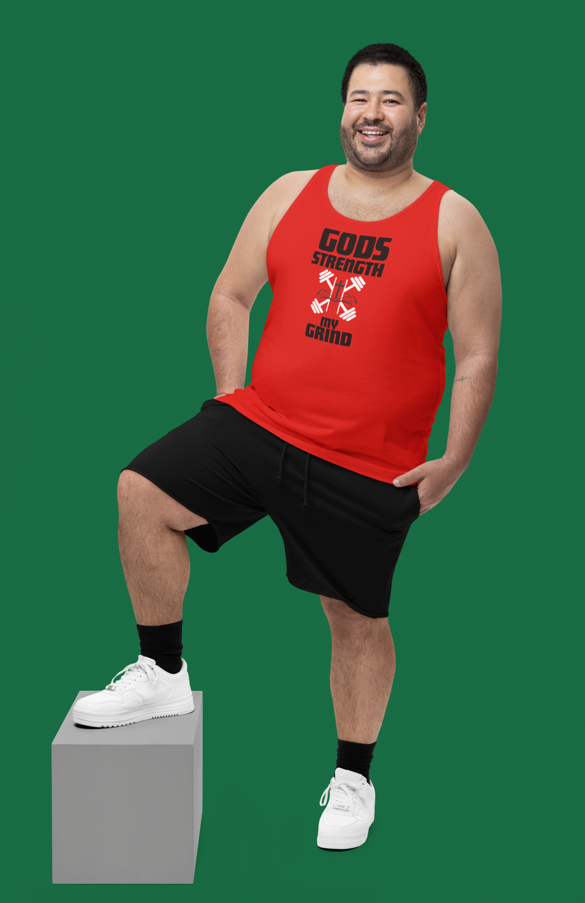 God's strength-My Grind Tank Top