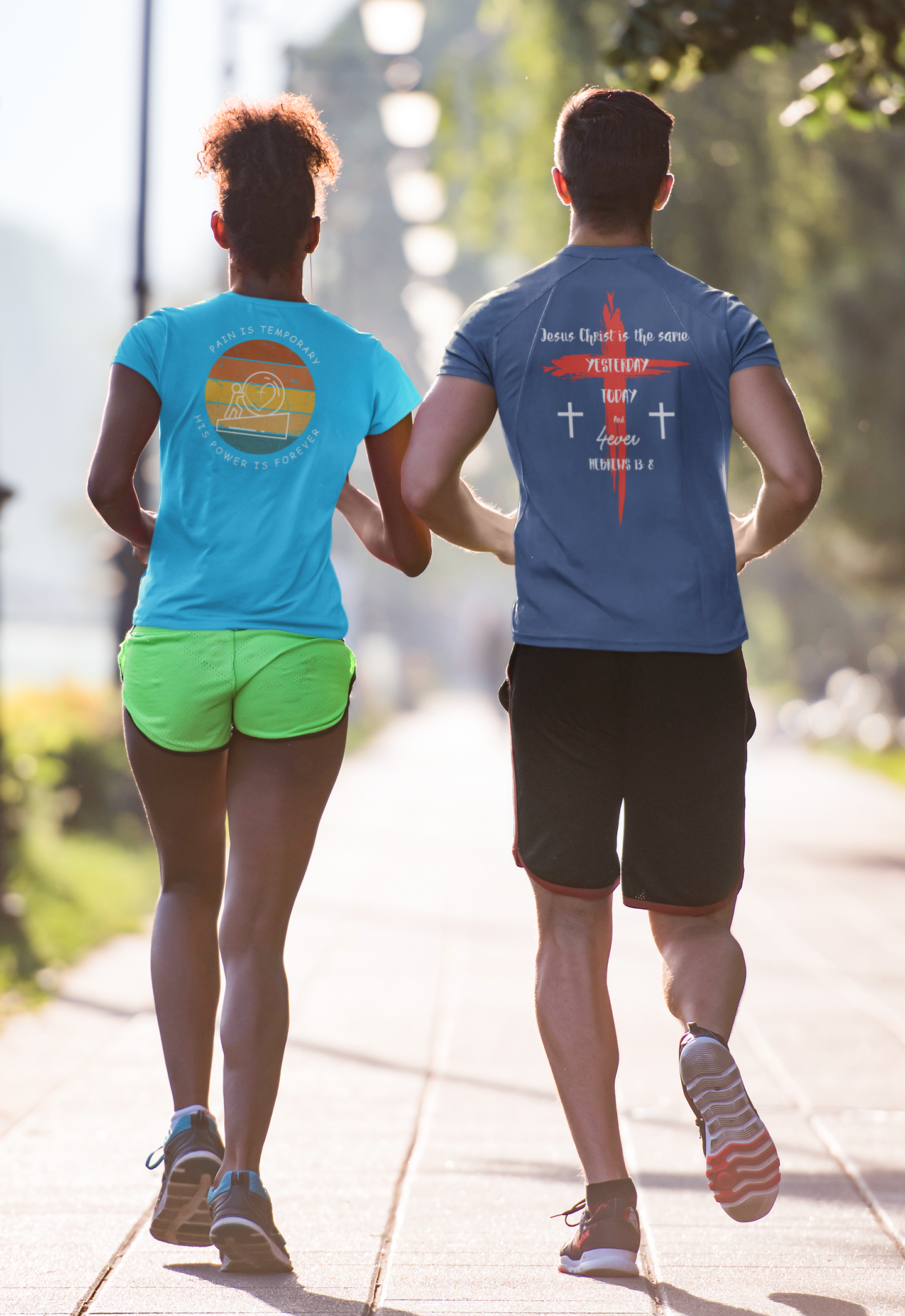 Jesus Is The Same Yesterday, Today and 4Ever-T'shirt