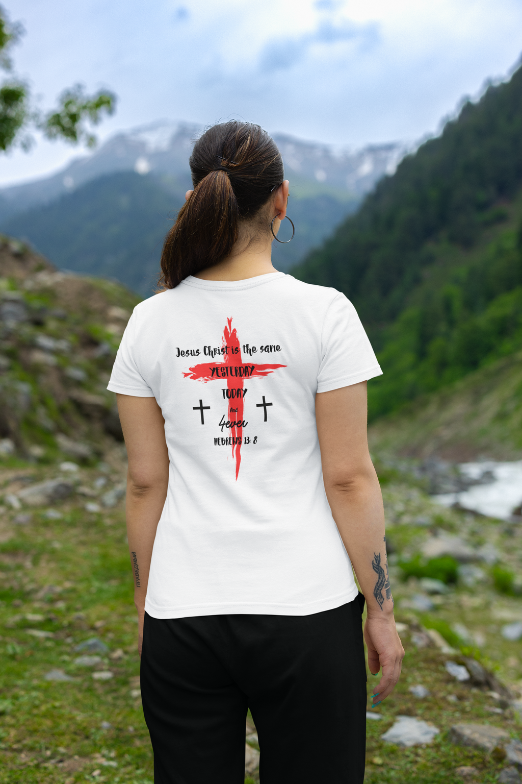 Jesus Is The Same Yesterday, Today and 4Ever-T'shirt