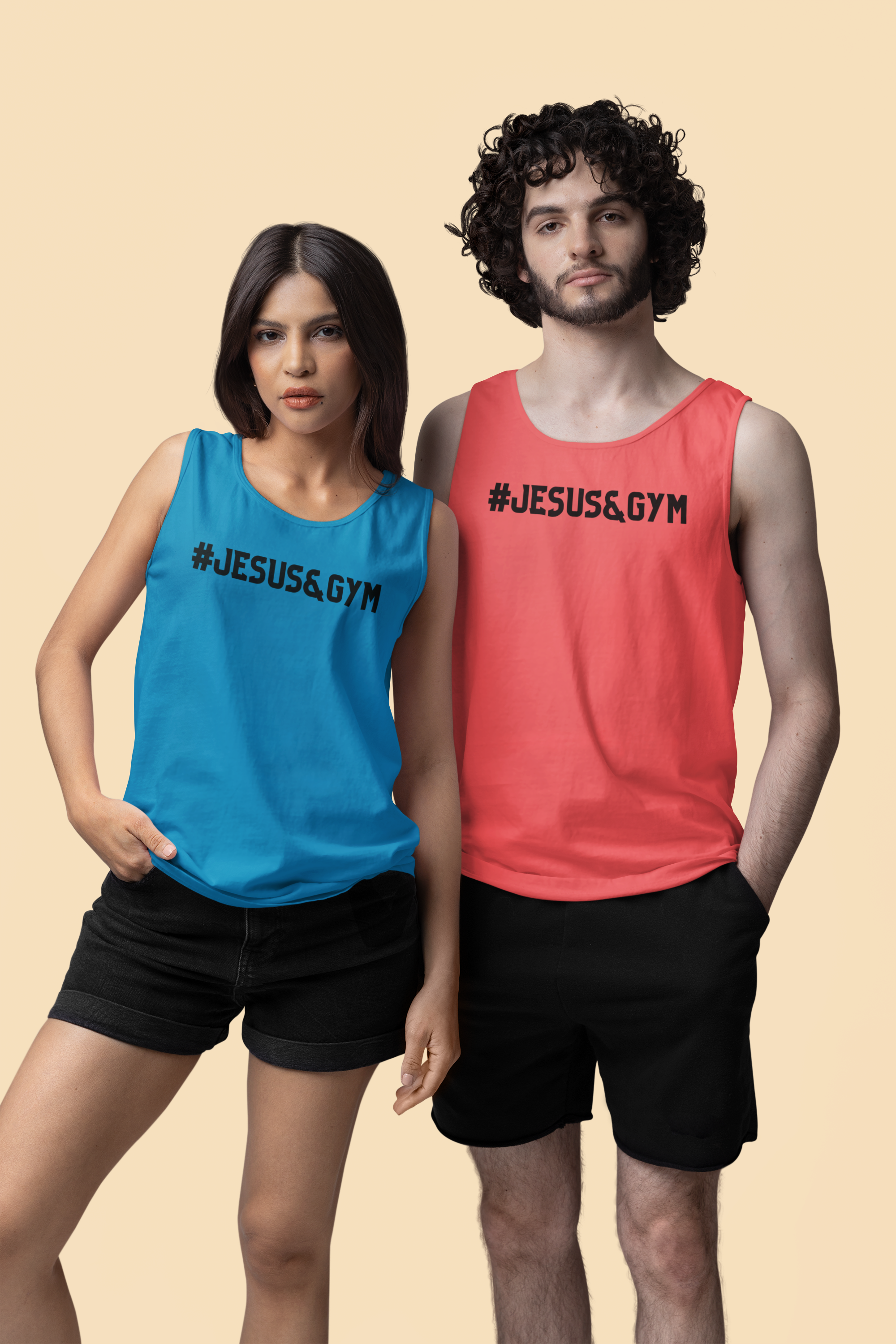 Jesus & Gym -Tank Top