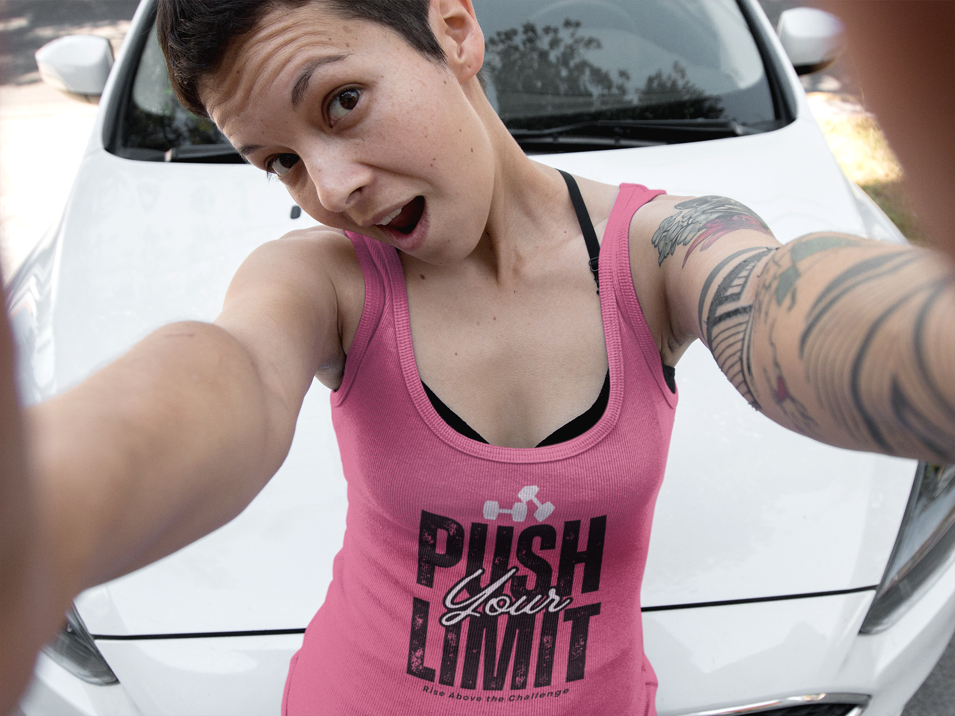 Push Your Limit Racerback Tank