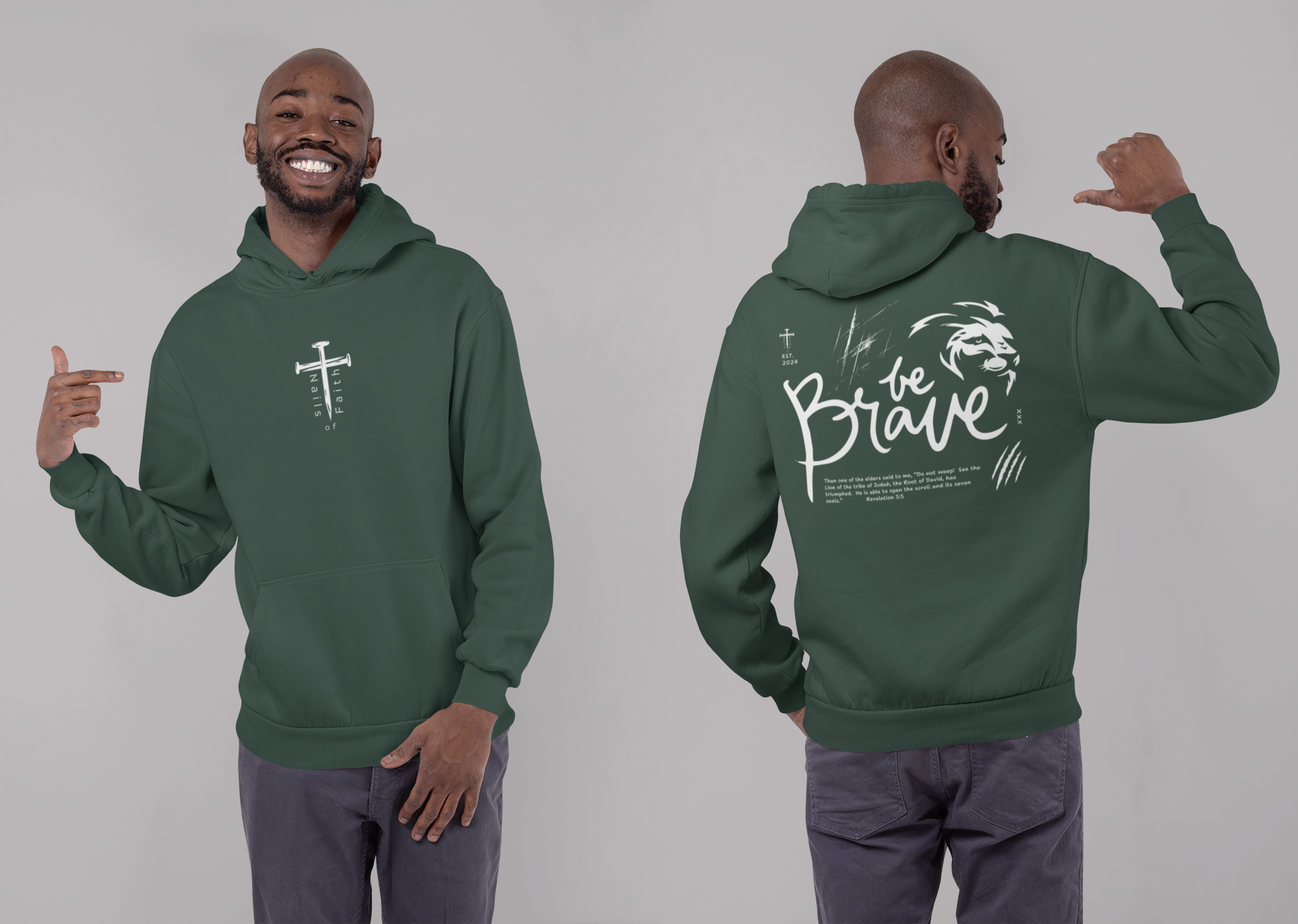 Be Brave-Hoodie