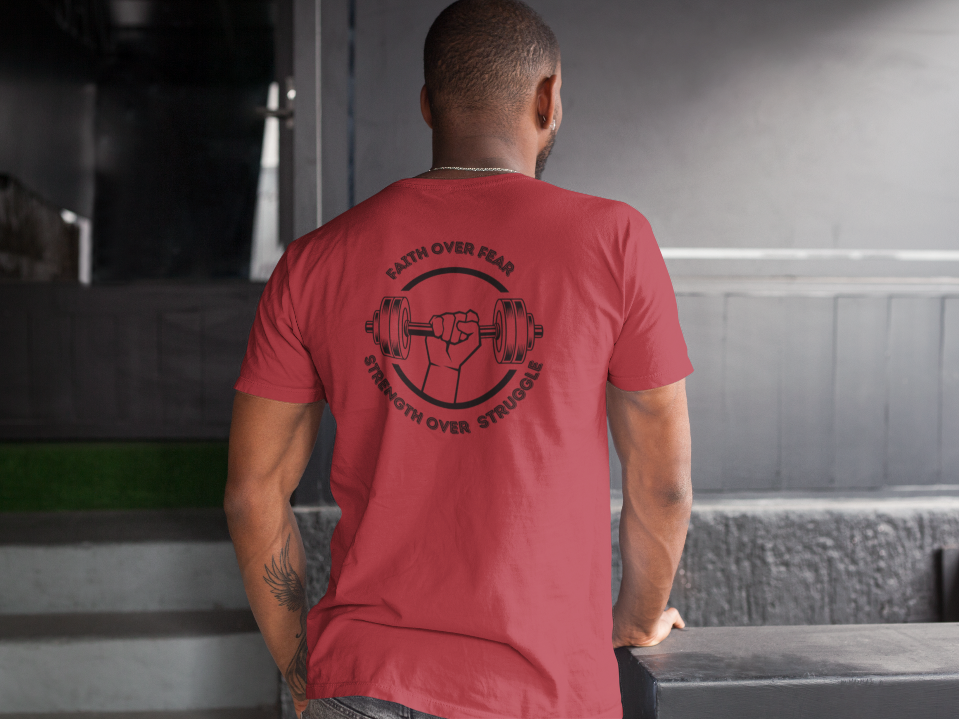 Faith Over Fear, Strength over Struggle - Unisex Tee