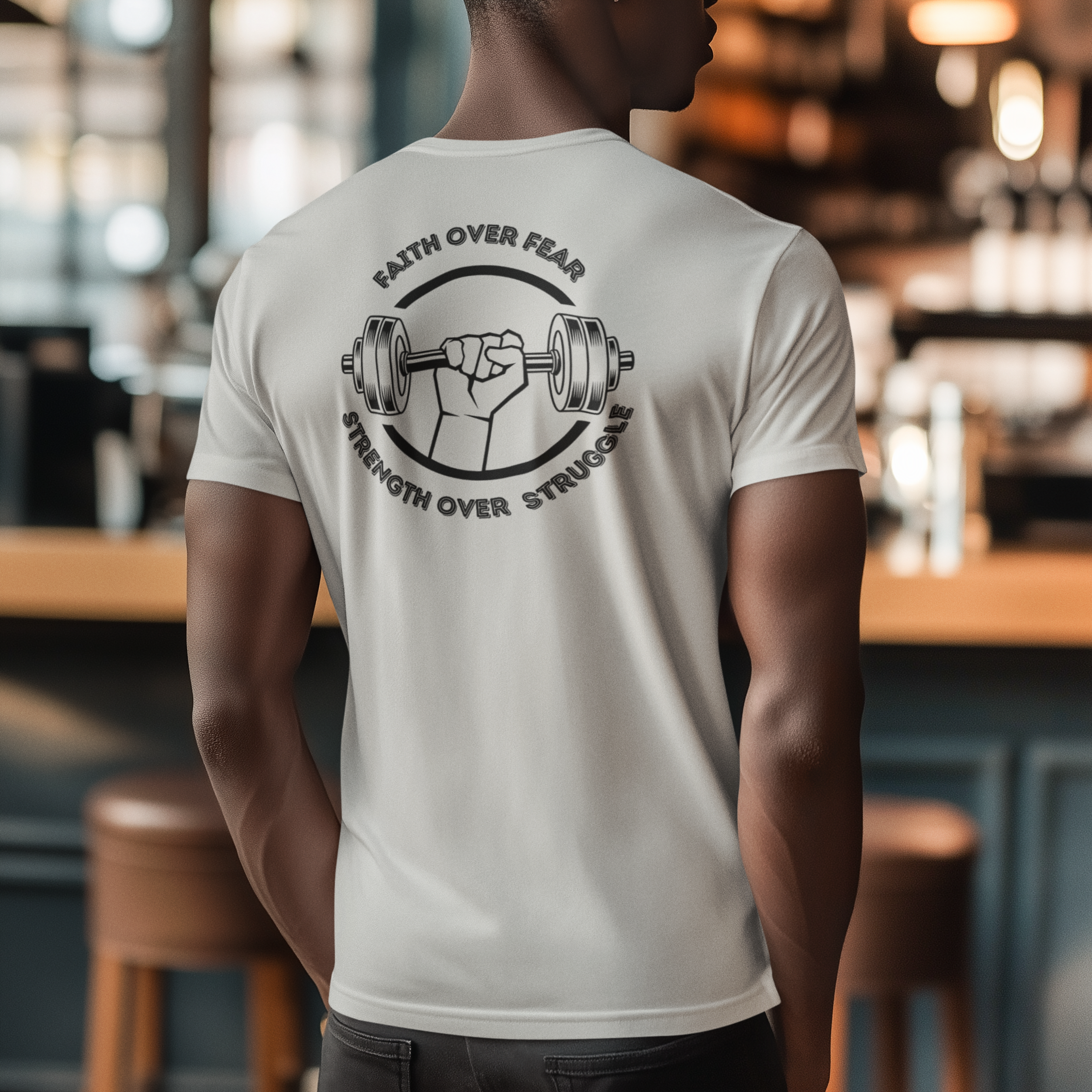 Faith Over Fear, Strength over Struggle - Unisex Tee
