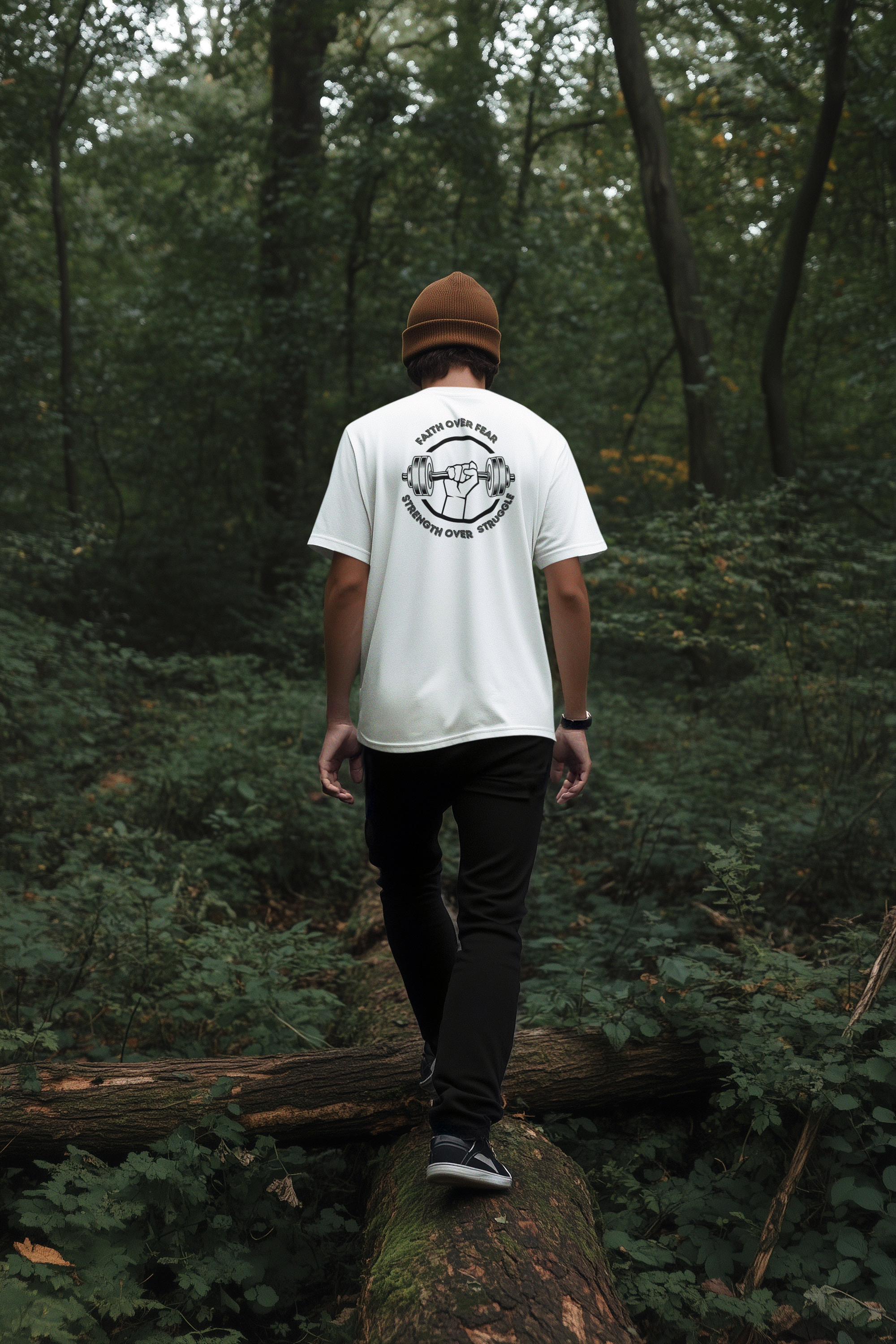 Faith Over Fear, Strength over Struggle - Unisex Tee