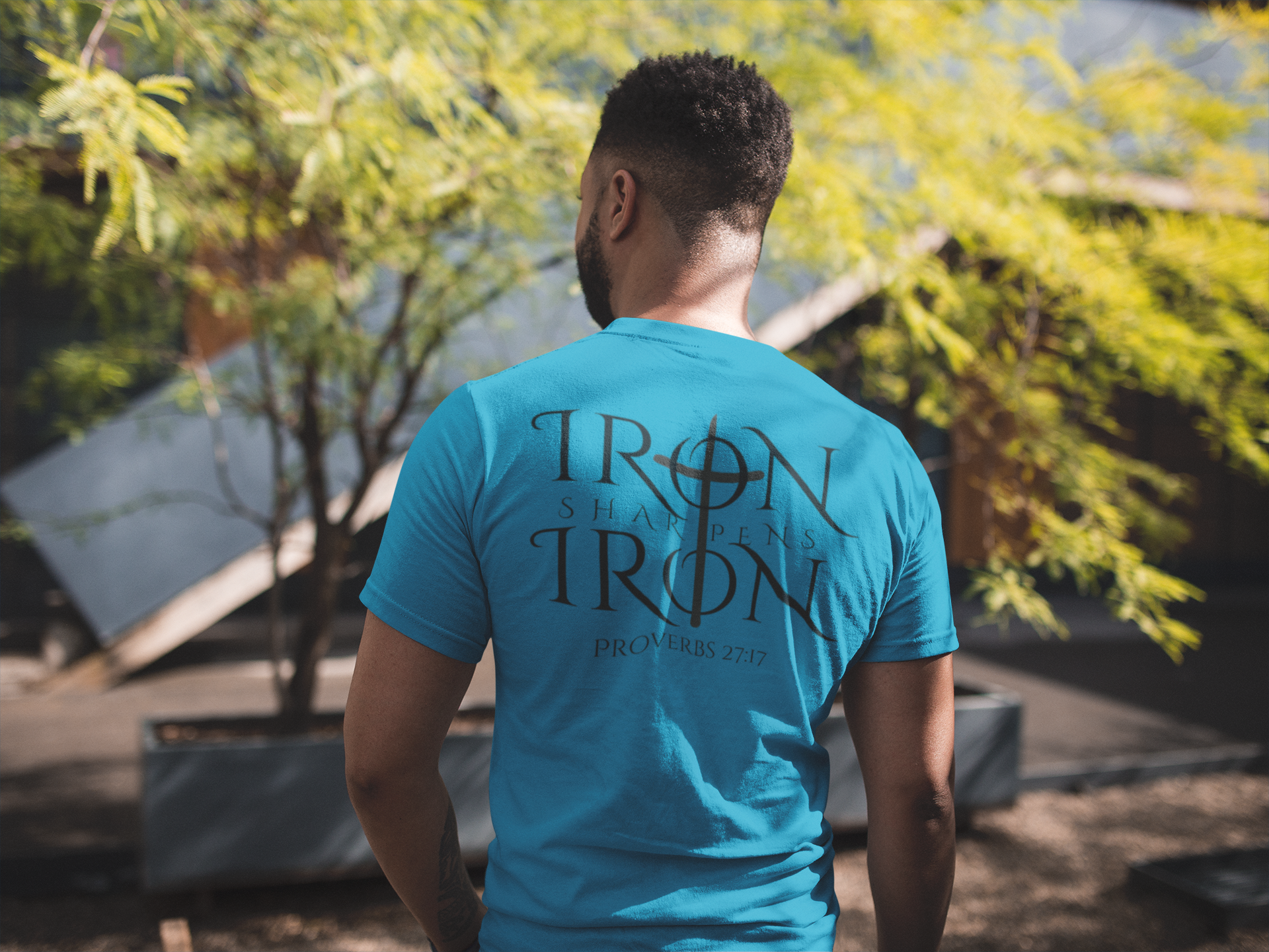 Iron sharpens Iron Unisex Christian Tee