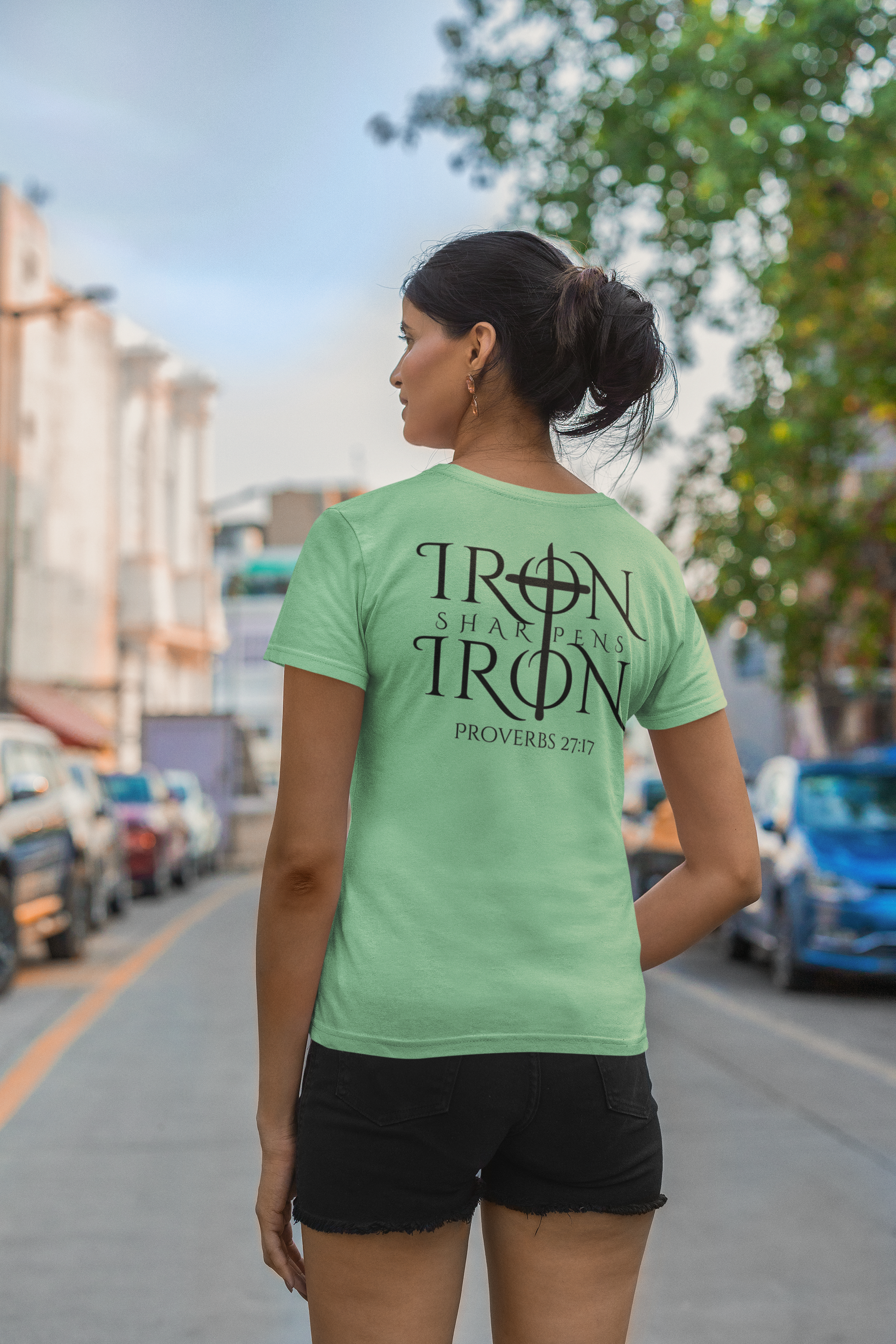 Iron sharpens Iron Unisex Christian Tee