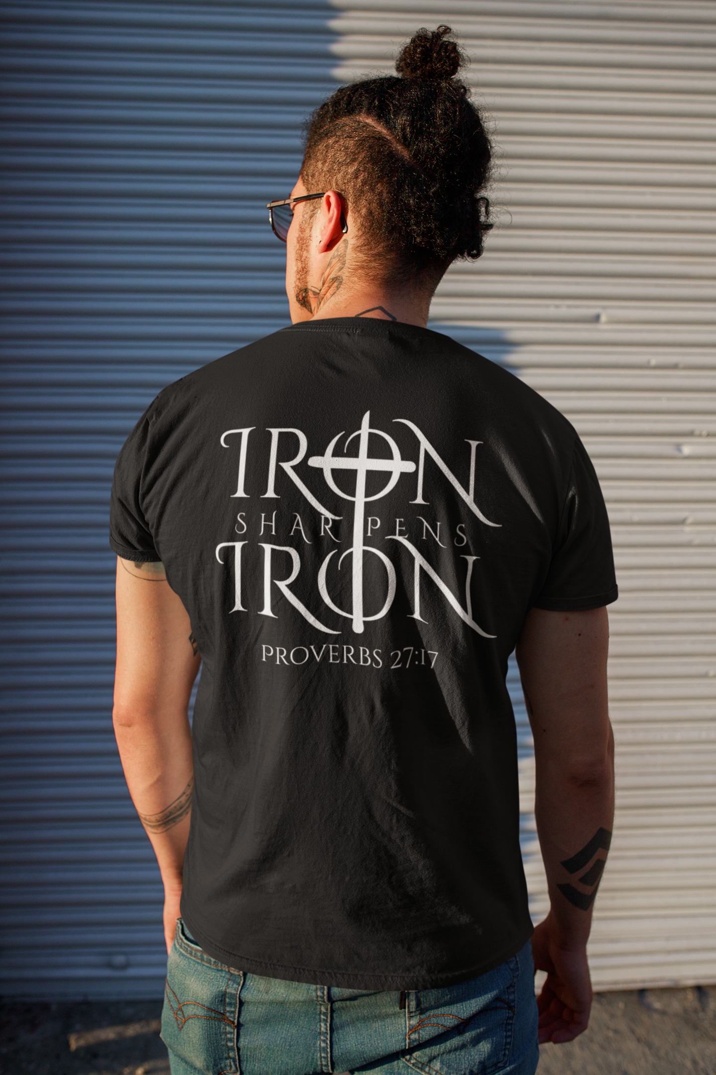 Iron sharpens Iron Unisex Christian Tee