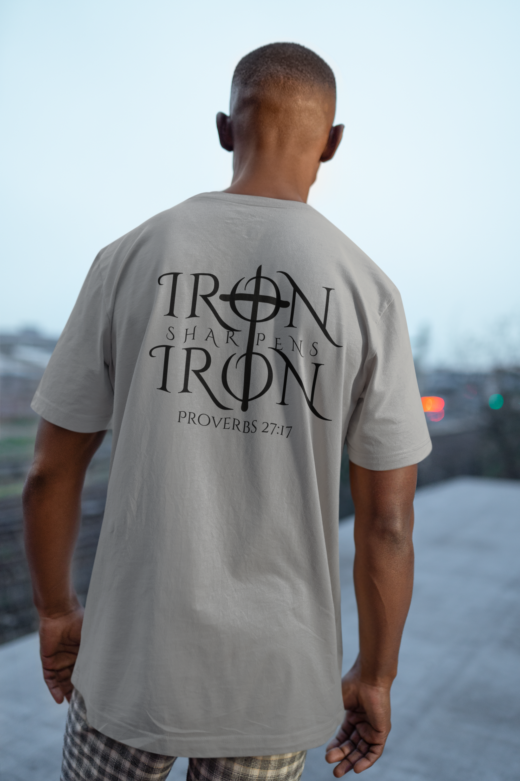 Iron sharpens Iron Unisex Christian Tee