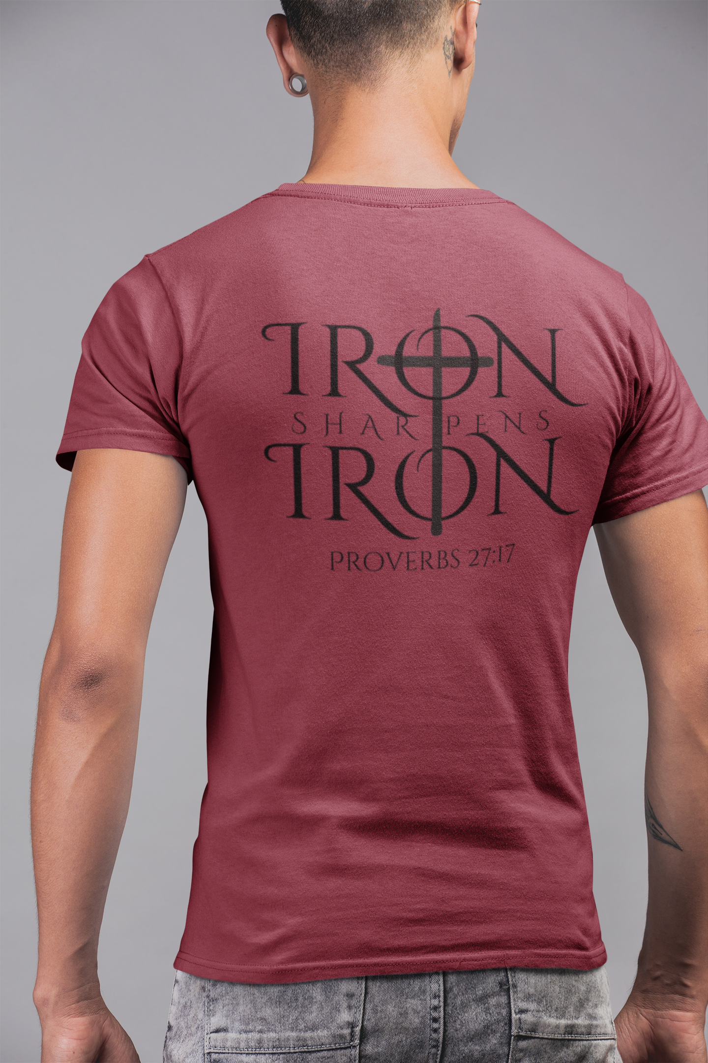 Iron sharpens Iron Unisex Christian Tee