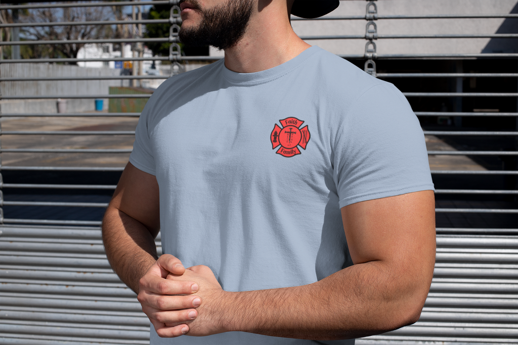 Jesus The Original Firefighter Unisex Cotton Tee