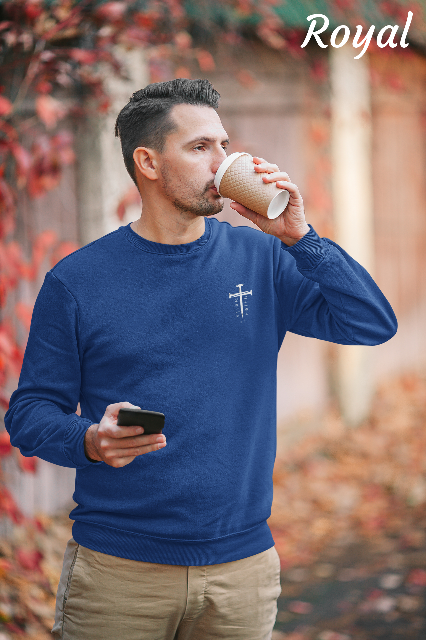 Merry Fitmas Cozy Sweatshirt