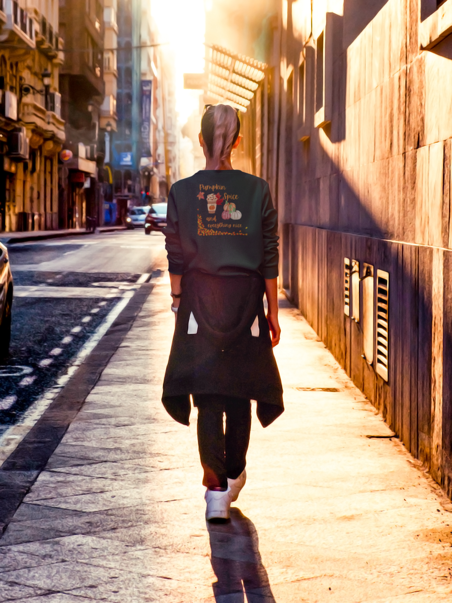 Pumpkin Spice and Everything Nice-Sweatshirt