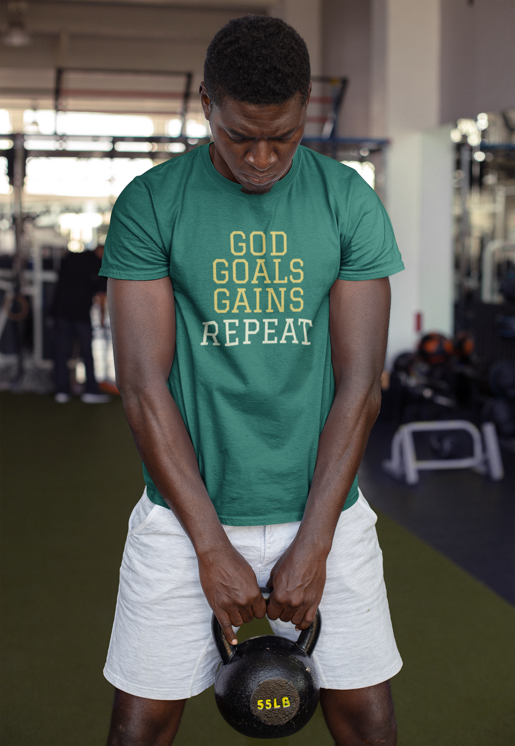 God Goals Gains Repeat - T'Shirt