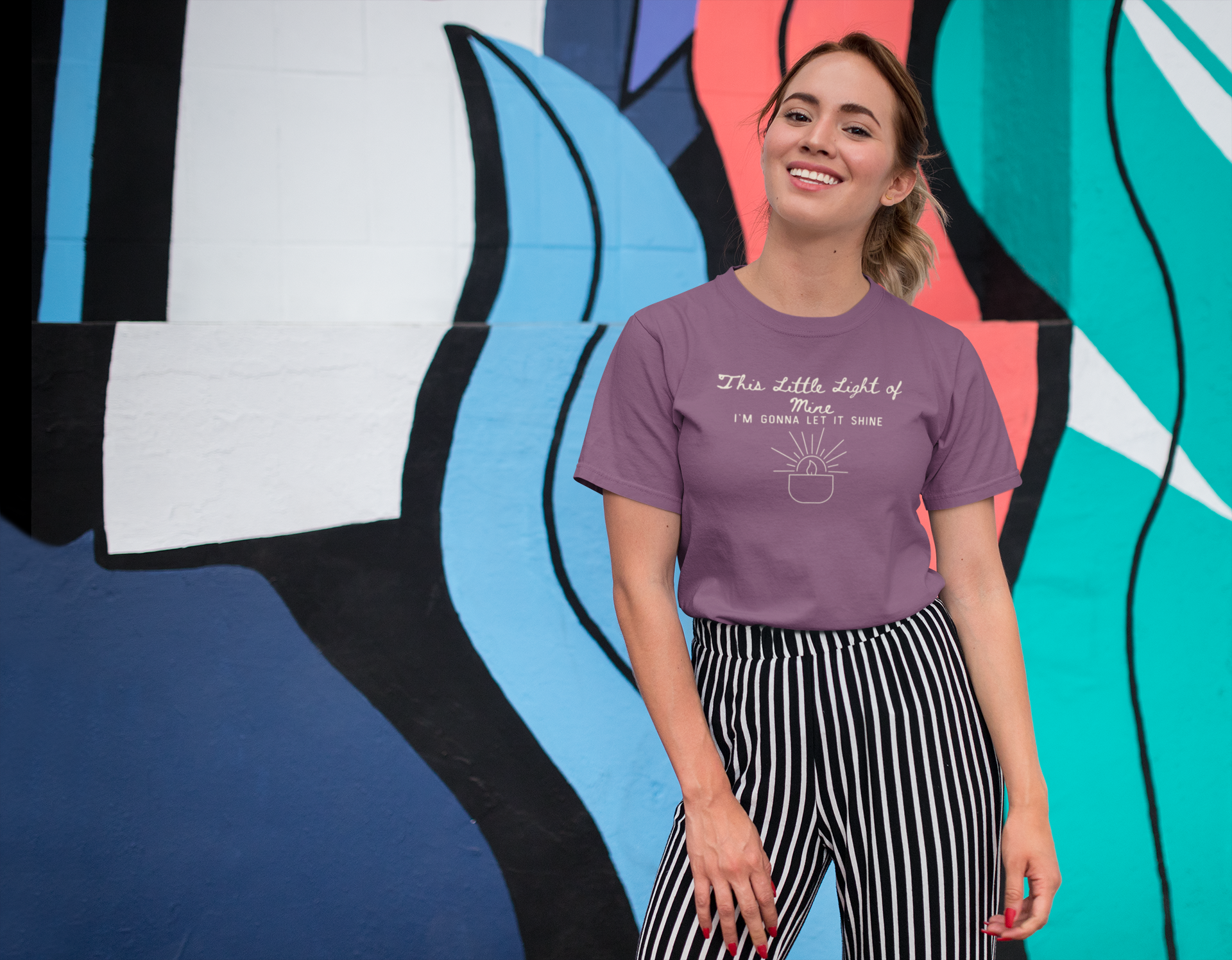 This Little Light of Mine Christian Shirt – Let It Shine Faith T-Shirt | Comfort Colors 1717