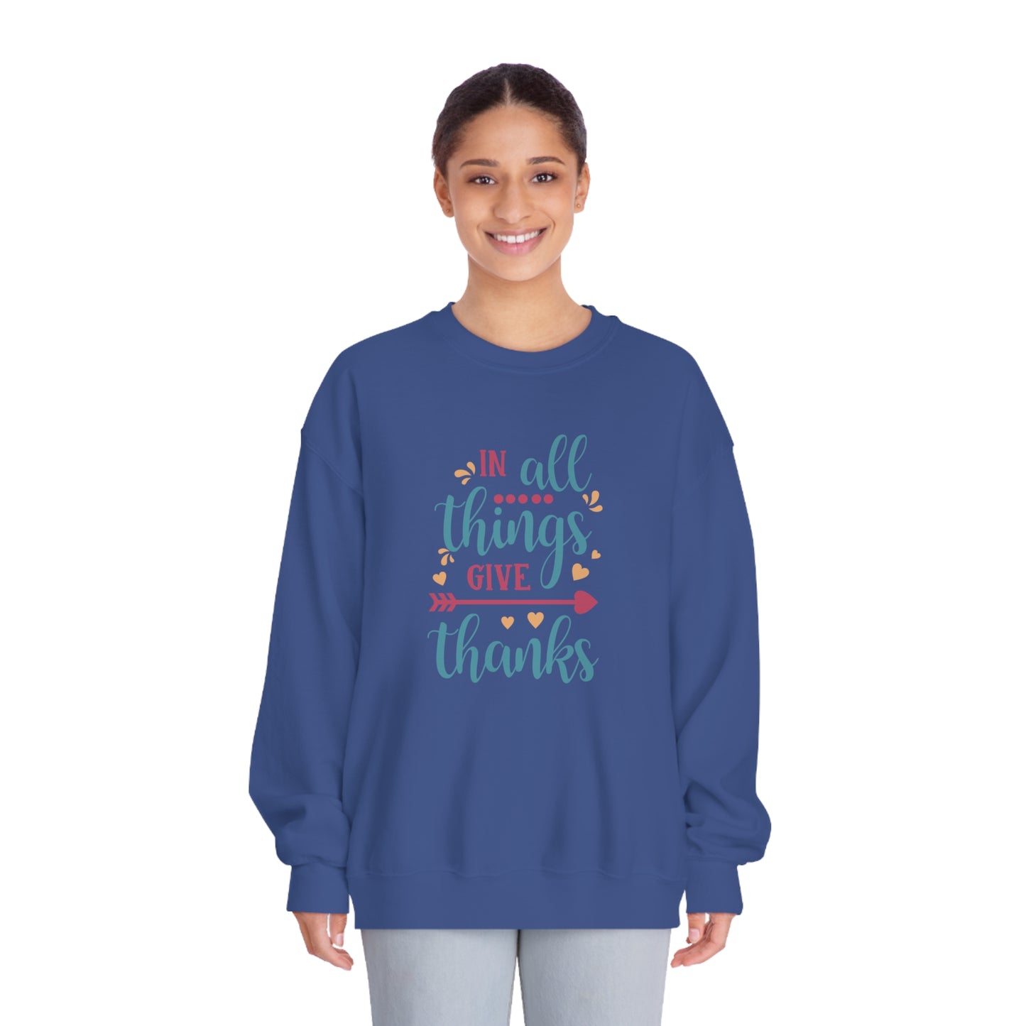 Give thanks Crewneck Sweatshirt