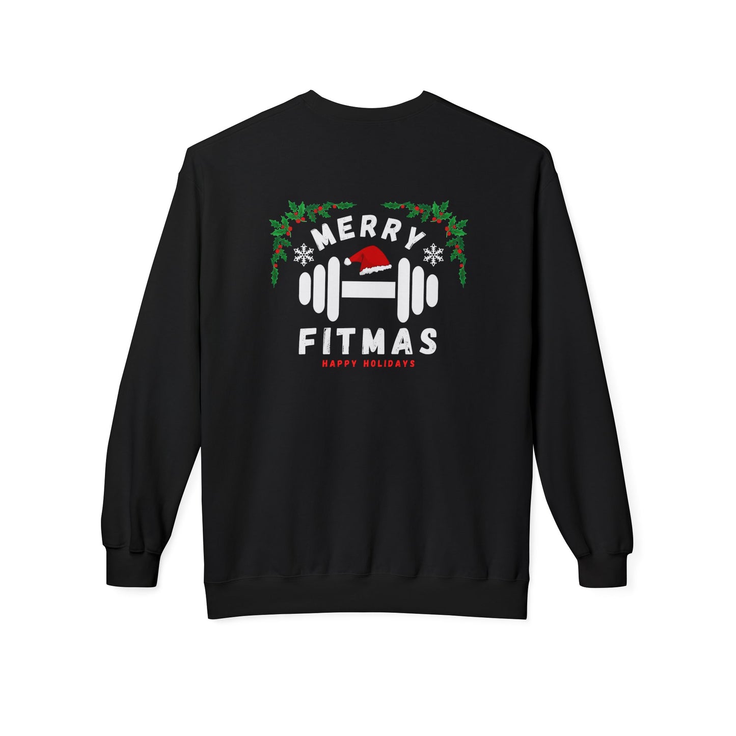 Merry Fitmas Cozy Sweatshirt