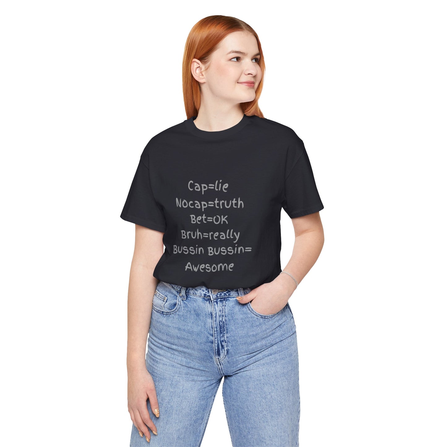 Teen talk Unisex Short Sleeve Tee