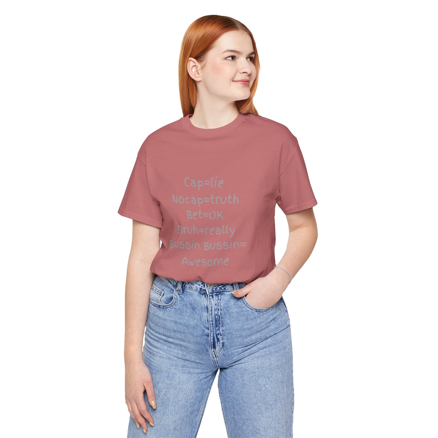 Teen talk Unisex Short Sleeve Tee