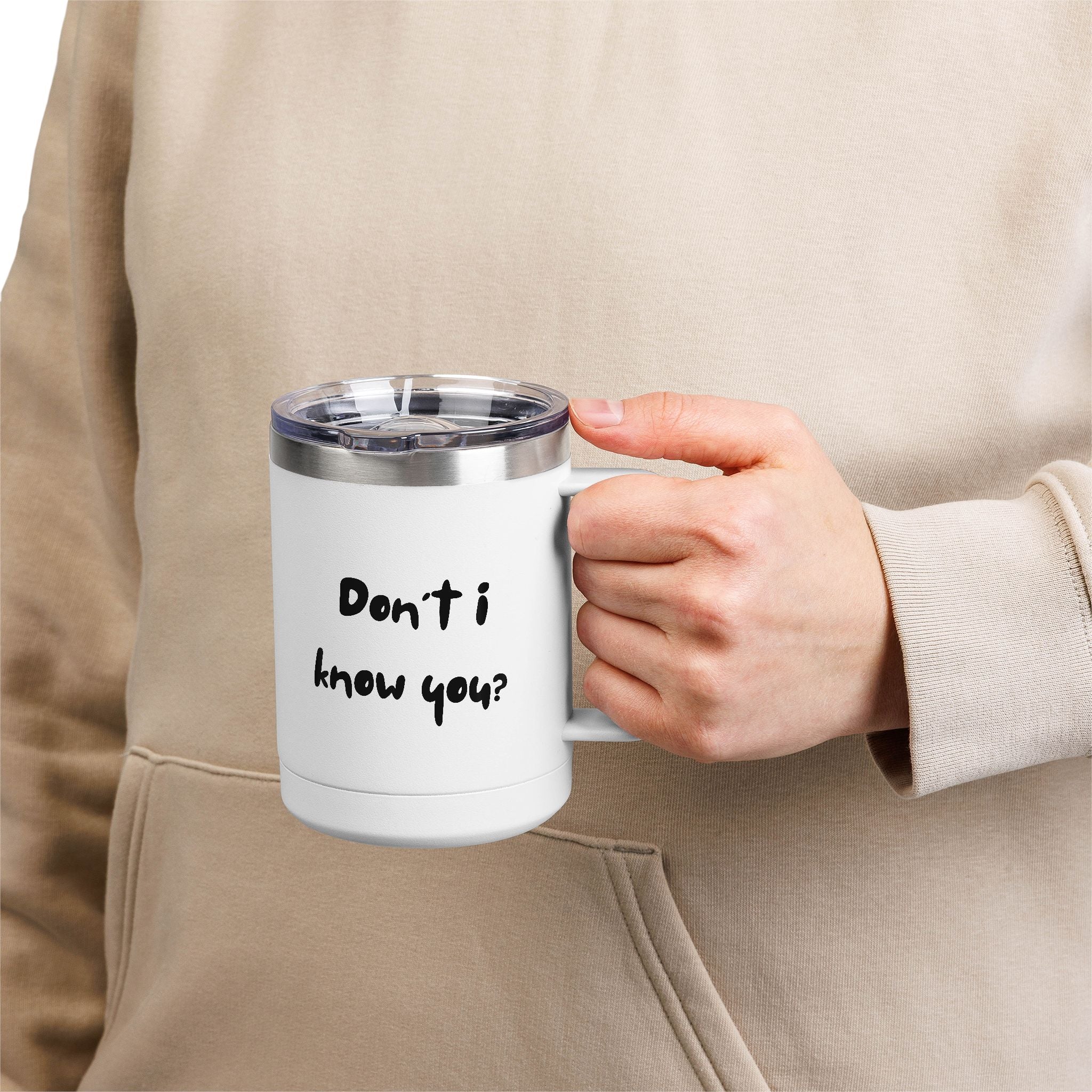 Dont I Know You Tumbler | Funny Faith Tumbler | Christian Humor Drinkware