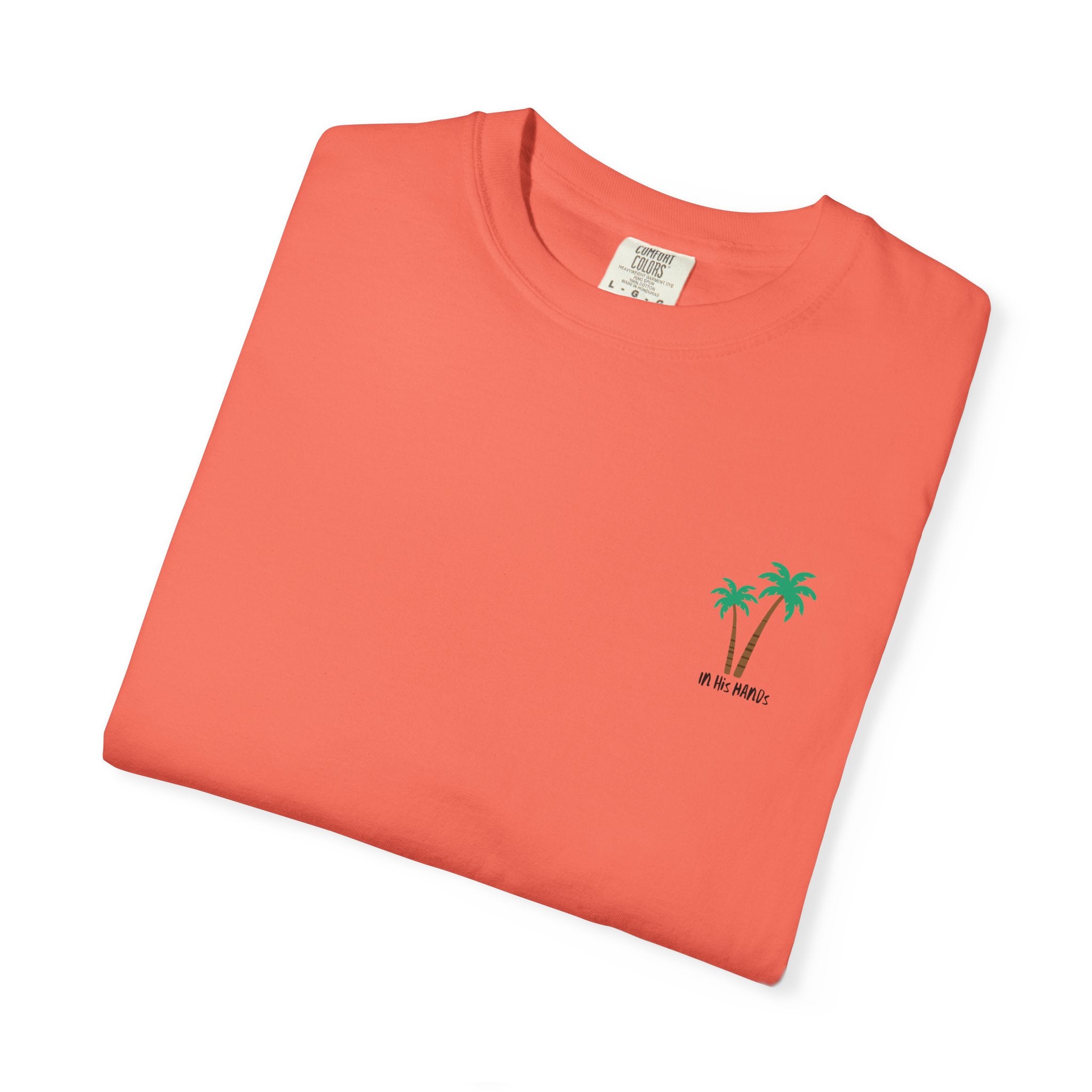 Resting in His Hands Vibes – Christian Beach Comfort Colors 1717 T-Shirt