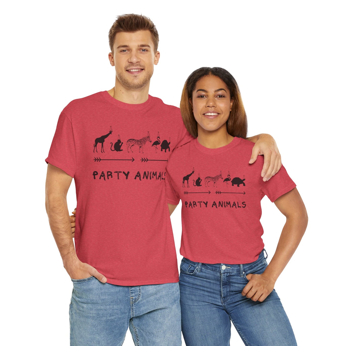 Party Animals - Unisex Cotton T-Shirt