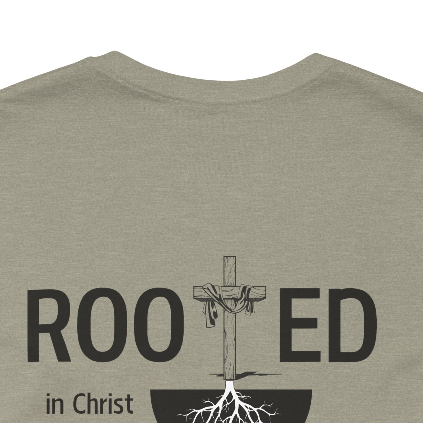 Rooted in Christ Christian - Unisex Jersey Shirt