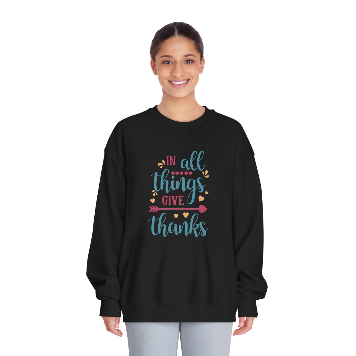 Give thanks Crewneck Sweatshirt