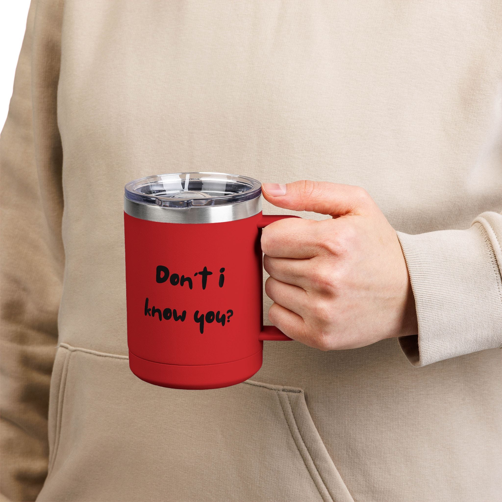 Dont I Know You Tumbler | Funny Faith Tumbler | Christian Humor Drinkware