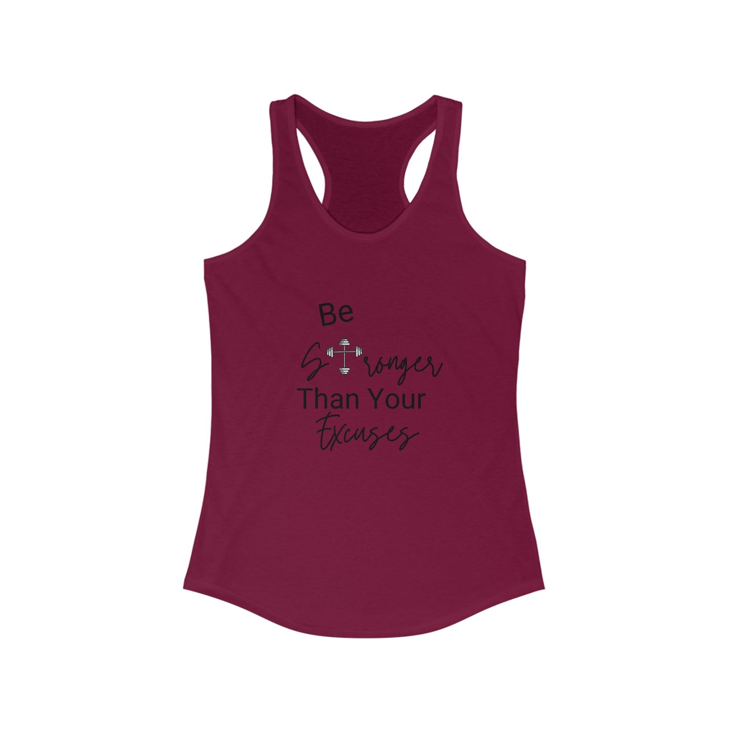 Be stronger than your excuses - Workout Tank Top