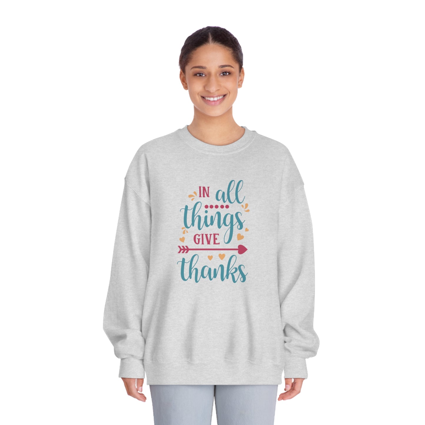 Give thanks Crewneck Sweatshirt