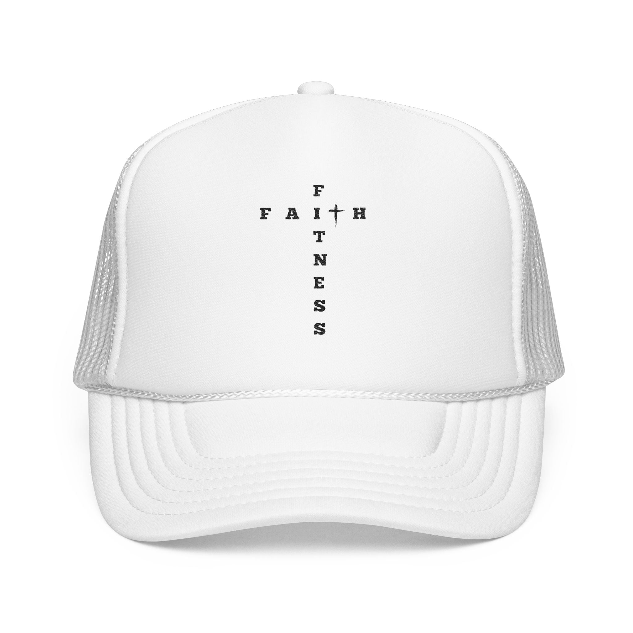 Faith & Fitness Foam Trucker Hat