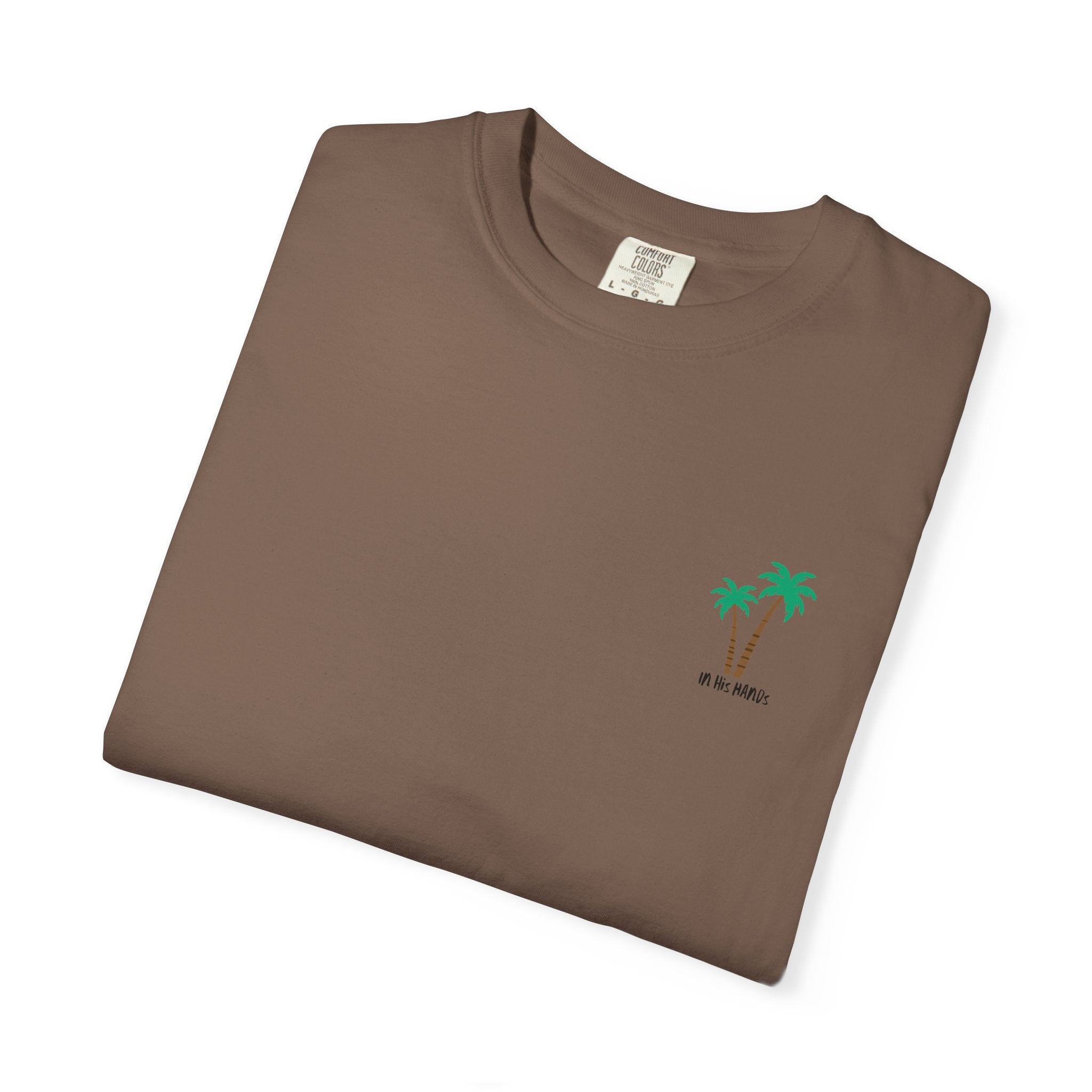 Resting in His Hands Vibes – Christian Beach Comfort Colors 1717 T-Shirt